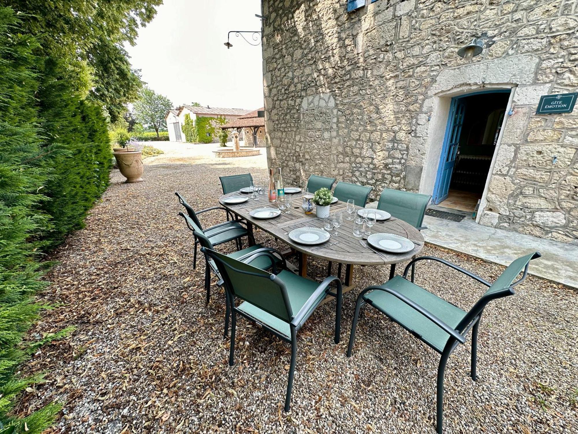 Gites Du Chateau De Panisseau Thénac Dış mekan fotoğraf